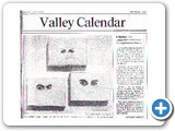 valley calendar